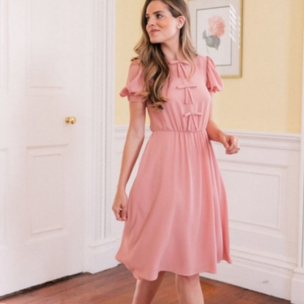 Gal meets Glam Ellie Dress Pink size 14